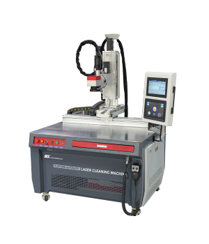 200W 300W 500W Pulsed Platform Automatic Laser Cleaning Machine Laser Rust Oil Paint Plating Remover